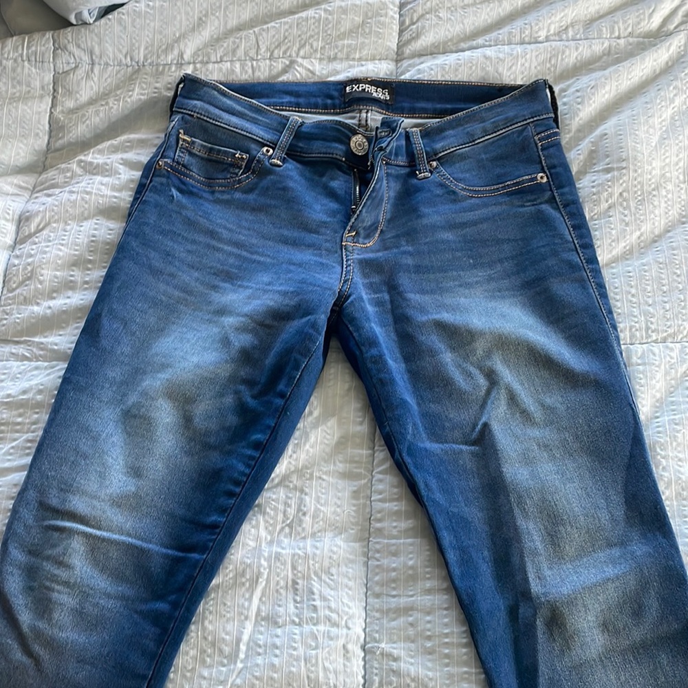 Express cropped Stella jean legging-worn once
